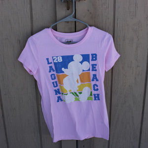 Disney Laguna Beach Pink Shirt